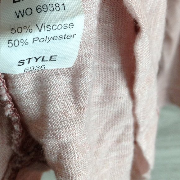 Michael Stars Cold Shoulder Marled Shirt - Picture 5 of 7